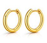 Classic Gold Hoop Earrings