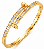 Crystal Nail Bangle
