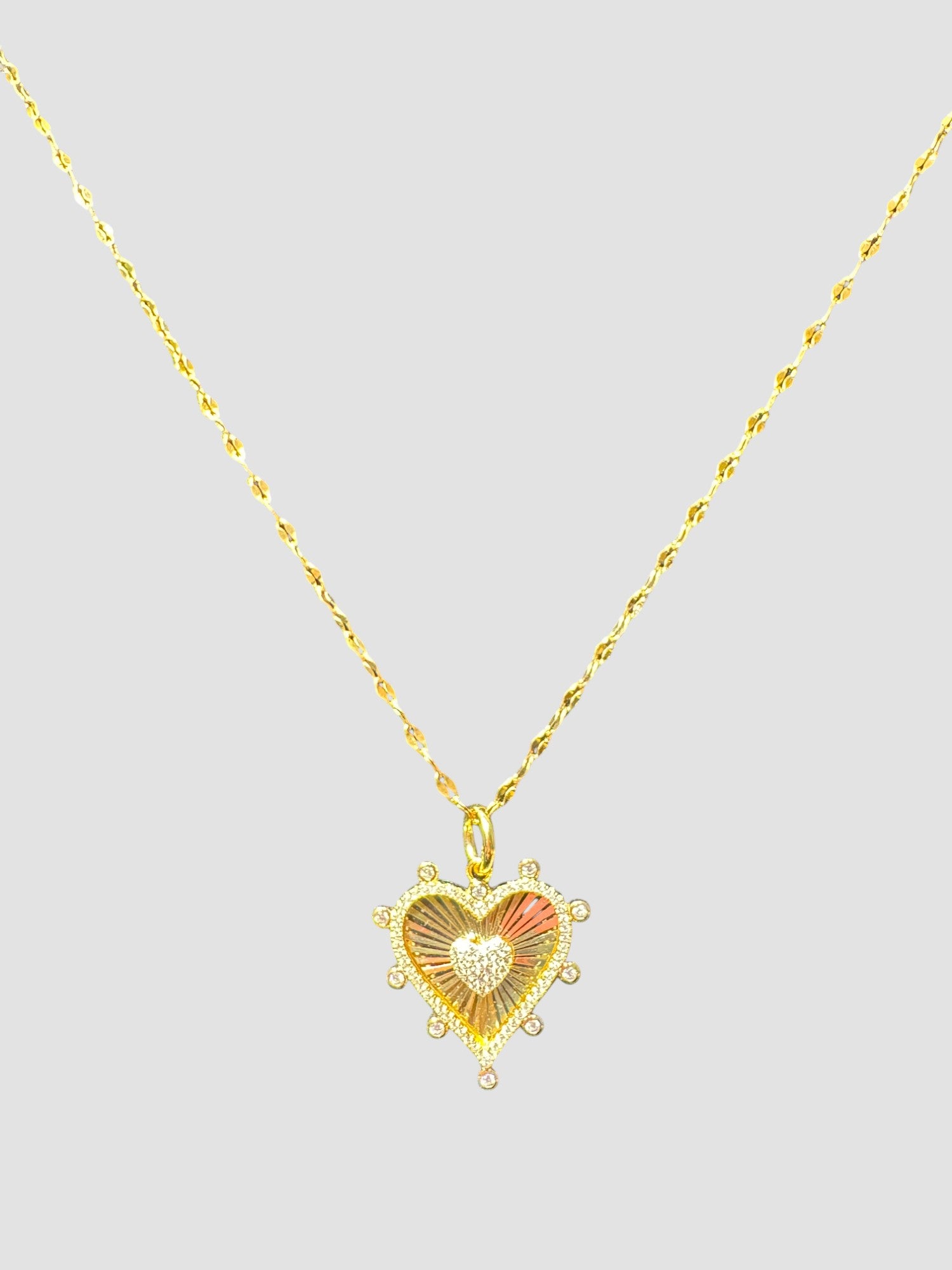 Sparkling Heart Necklace